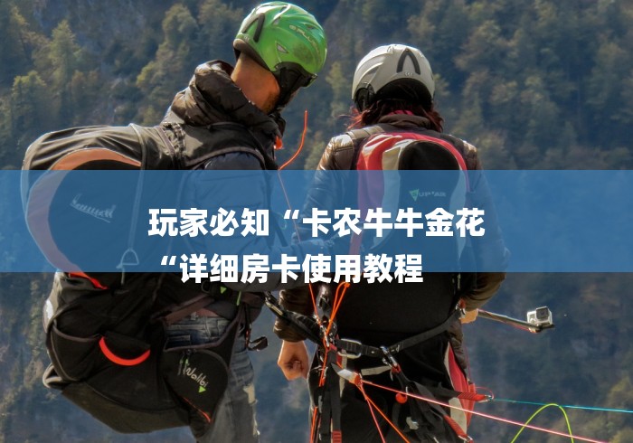 玩家必知“卡农牛牛金花
“详细房卡使用教程