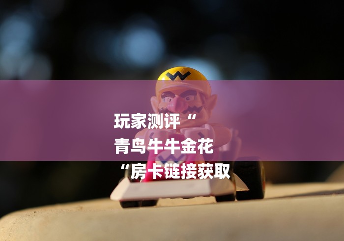 玩家测评“
青鸟牛牛金花
“房卡链接获取 玩家测评“
青鸟牛牛金花
“房卡链接获取