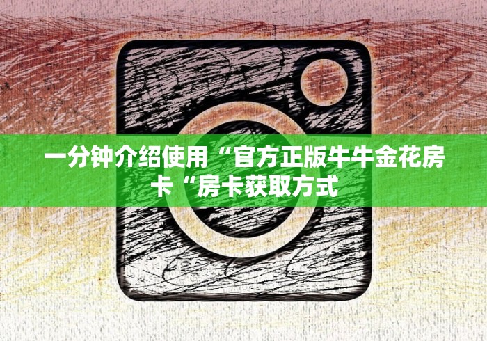 一分钟介绍使用“官方正版牛牛金花房卡“房卡获取方式